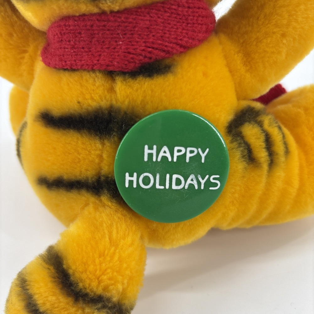GARFIELD 6.5" Plush Window SUCTION CUP 1978 1981 Dakin Inc Christmas Vintage - Picture 7 of 8